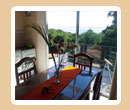 comedor con terraza